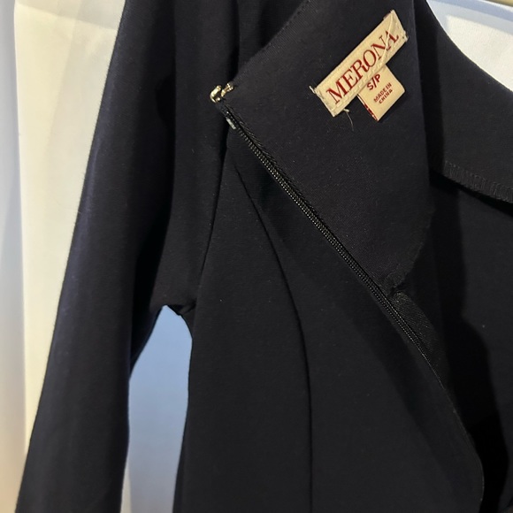 🛍️3/20🛍️ Merona Navy Blue Dress - Picture 4 of 8